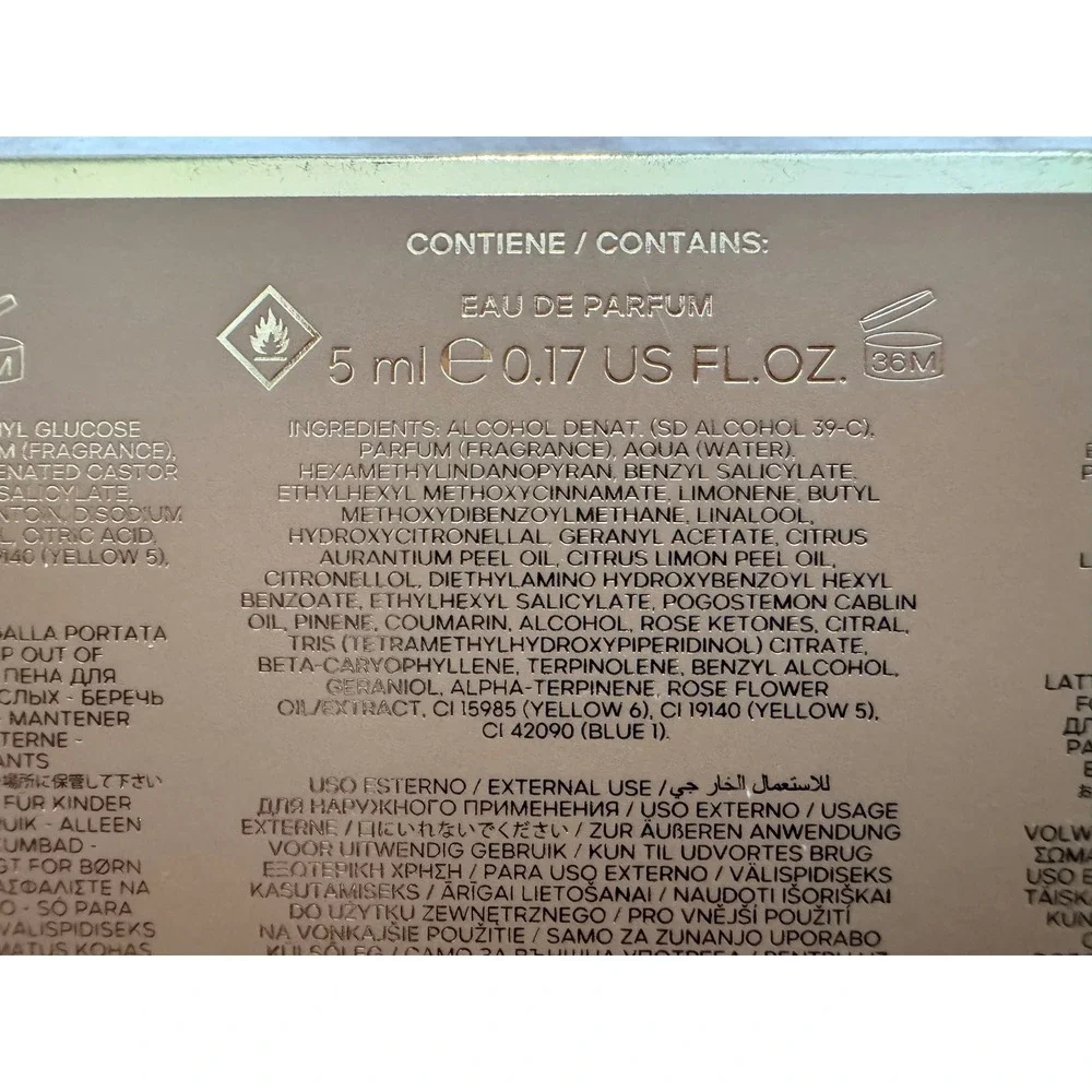 Michael‎ Kors Pour Femme 3pc Gift Set EDP 5ml Lotion 25ml Shower Gel 25ml Womens - Picture 6 of 7